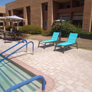 PURPLE LEAF Outdoor Chaise Lounge 3 Pieces Aluminum Patio Lounge Chair with Side Table - Purpleleaf Canada