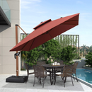 PURPLE LEAF Patio Umbrella Outdoor Square Cantilever Umbrella  Offset Umbrella Heavy Duty Sun Umbrella for Garden Deck Pool Patio - Purpleleaf Canada