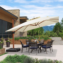 PURPLE LEAF Patio Umbrella Outdoor Square Cantilever Umbrella  Offset Umbrella Heavy Duty Sun Umbrella for Garden Deck Pool Patio - Purpleleaf Canada
