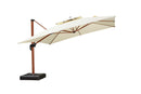 PURPLE LEAF Patio Umbrella Outdoor Square Cantilever Umbrella  Offset Umbrella Heavy Duty Sun Umbrella for Garden Deck Pool Patio - Purpleleaf Canada