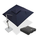 [ Umbrella with Base Set ]PURPLE LEAF Porch Umbrellas, Outdoor Patio Umbrella with Base