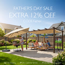 PURPLE LEAF Large Rectangular Porch Umbrella Outside Cantilever Patio Yard Umbrella