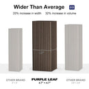 PURPLE LEAF 12x20 Outdoor Hardtop Gazebo for Garden, Bronze Double Roof Aluminum Frame Pavilion – Clearance Sale 20% Off