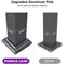 PURPLE LEAF Louvered Pergola Outdoor Aluminum Pergola Patio Pergola with Adjustable Roof for Deck Garden Yard Hardtop Gazebo