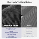 PURPLE LEAF 12' X 16'  Outdoor Hardtop Gazebo for Patio Bronze Aluminum Frame Pavilion with Navy-Blue Curtain