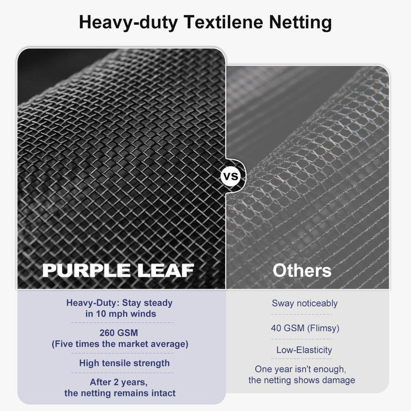 PURPLE LEAF 12' X 16'  Outdoor Hardtop Gazebo for Patio Bronze Aluminum Frame Pavilion with Navy-Blue Curtain