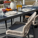 PURPLE LEAF 2 Pieces Sunbrella Patio Dining Chairs with All-Weather Wicker Back and Comfortable Cushions for Deck, Garden, Kitchen