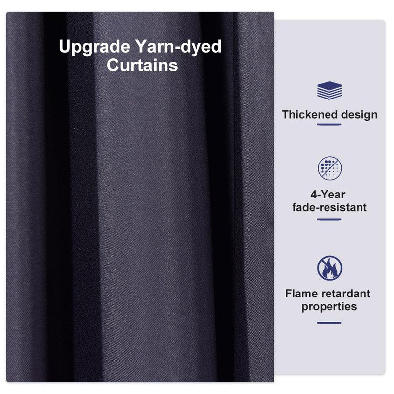 PURPLE LEAF 12' X 16'  Outdoor Hardtop Gazebo for Patio Bronze Aluminum Frame Pavilion with Navy-Blue Curtain