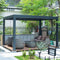 PURPLE LEAF Louvered Pergola Outdoor Aluminum Pergola Patio Pergola with Adjustable Roof for Deck Garden Yard Hardtop Gazebo