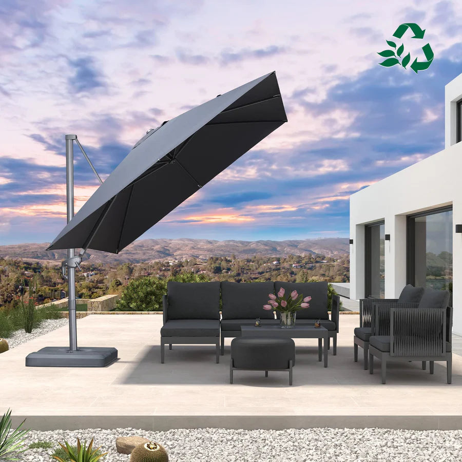 100 uv protection patio umbrellas PURPLE LEAF Eco-friendly Affordable Umbrella Resistant Sustainable Yard or garden setting Do Ski and Snowboard Sale_Accessories Color:Iris BB18