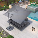 PURPLE LEAF Eco-friendly Affordable Patio Umbrella UV Resistant Sustainable Yard Umbrellas
