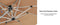 PURPLE LEAF Double Top 360 Degree Rotation Square Patio Classic Umbrella
