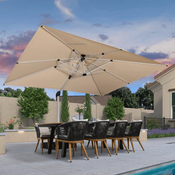 9 foot rectangular patio umbrella 35 PURPLE LEAF Large Porch Outside Cantilever Yard Umbrella NFL memorabilia providing a flexible shade Mens leather crossbody bag, Size:30000