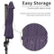 PURPLE LEAF Round Offset Cantilever Umbrella