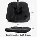 PURPLE LEAF Umbrella Base  for offset umbrella ZYCA04BSSBL-150
