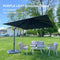 PURPLE LEAF Square Offset Cantilever Umbrella