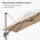 PURPLE LEAF Cantilever Umbrella Weighted Base ZYCA01HLRBASE-120