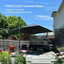 PURPLE LEAF Square Offset Cantilever Umbrella