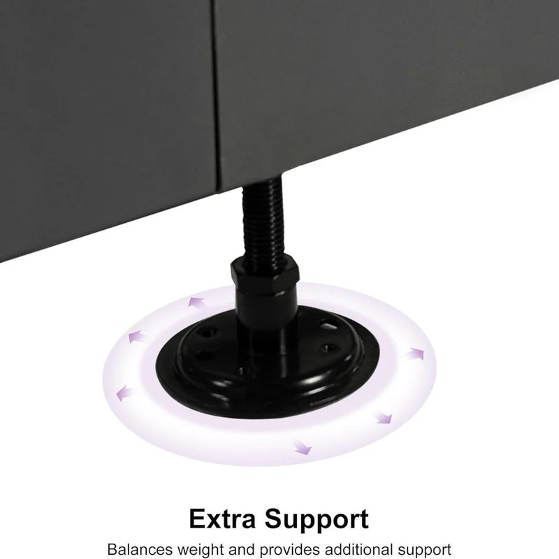PURPLE LEAF Patio Umbrella Base with Wheels 1100Lbs ZY04BSWK-500