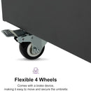 PURPLE LEAF Patio Umbrella Base with Wheels 1100Lbs ZY04BSWK-500