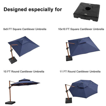 PURPLE LEAF Umbrella Base ZYCABASE-1 | Purpleleaf Canada