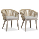 PURPLE LEAF 7/9/11 Pieces Outdoor Dining Set Aluminum Table & Wicker Rattan Chairs Modern Patio Furniture Set for Deck, Champagne