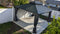 PURPLE LEAF Permanent Hardtop Gazebo Aluminum Gazebo with Galvanized Steel Double Roof for Patio Lawn and Garden, Grey - Purpleleaf Canada