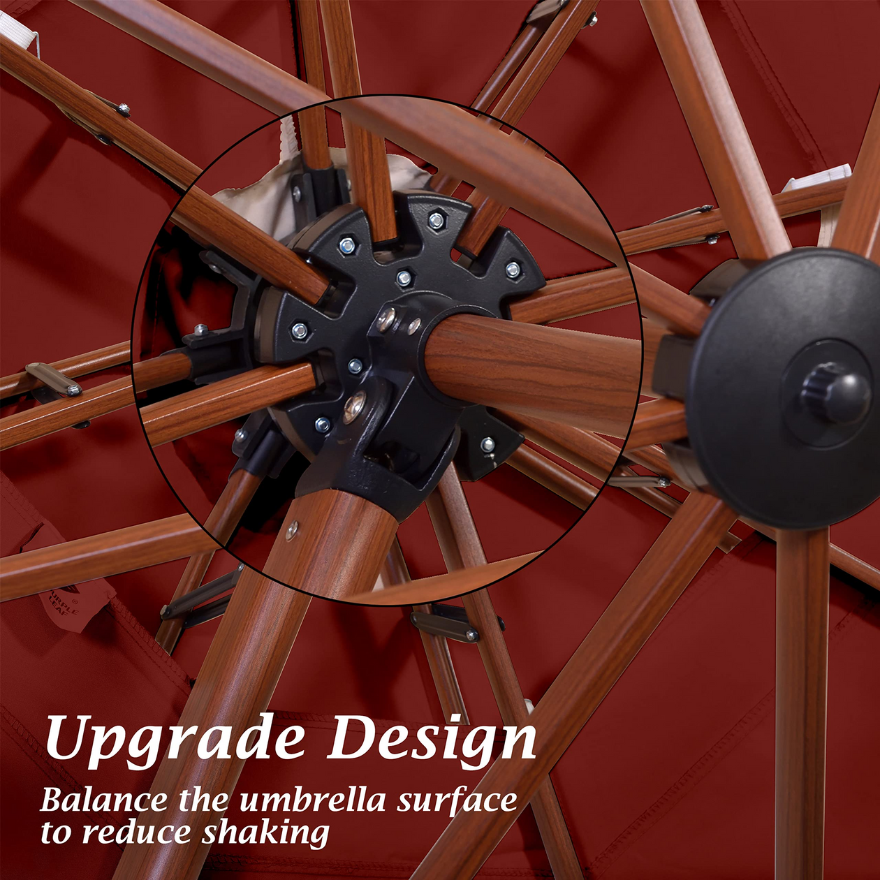 PURPLE LEAF Patio Umbrella Outdoor Square Cantilever Umbrella Offset Umbrella Heavy Duty Sun Umbrella for Garden Deck Pool Patio - Purpleleaf Canada