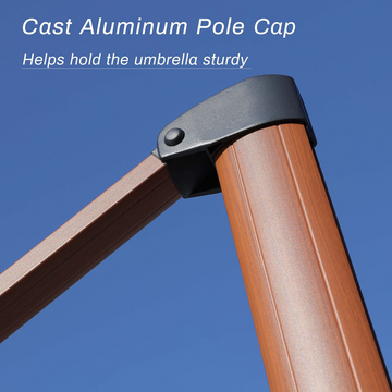 Patio umbrella hot sale top cap